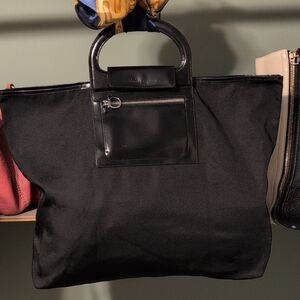 Salvatore Ferragamo Black Tote Bag